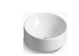 CHALICE ROUND VESSEL WHITE